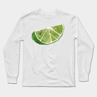 Lime - slice Long Sleeve T-Shirt